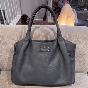 Kate Spade Charcoal Shoulder Bag